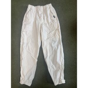 Chocoolate White Joggers Pants Size 2 Quite Luxury Athleisure $178